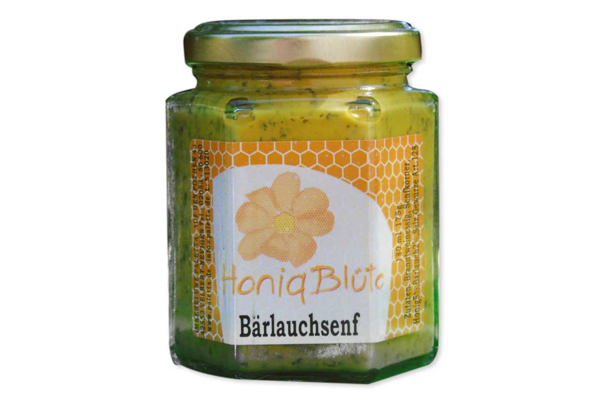 Bärlauch-Honig Senf
