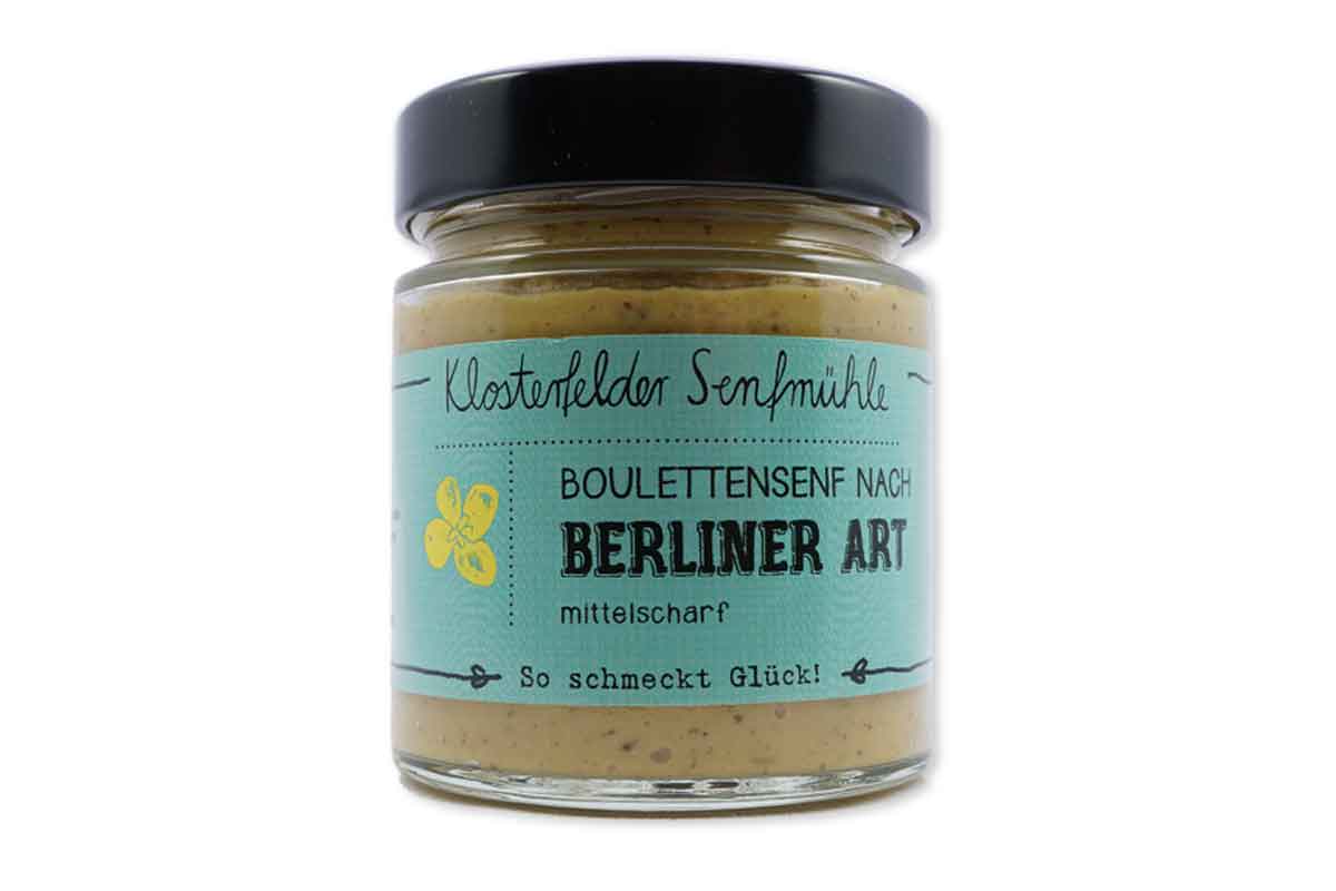 Boulettensenf nach Berliner Art