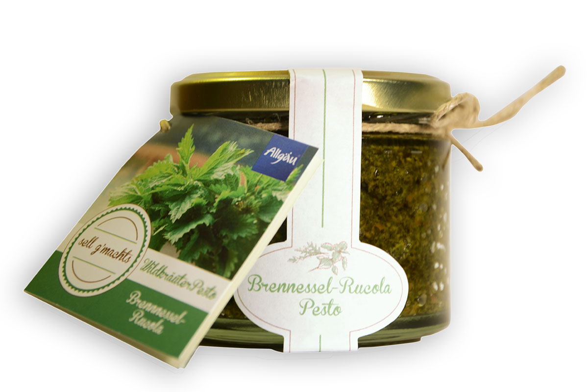 Brennessel-Rucola Pesto (würzig-herb)