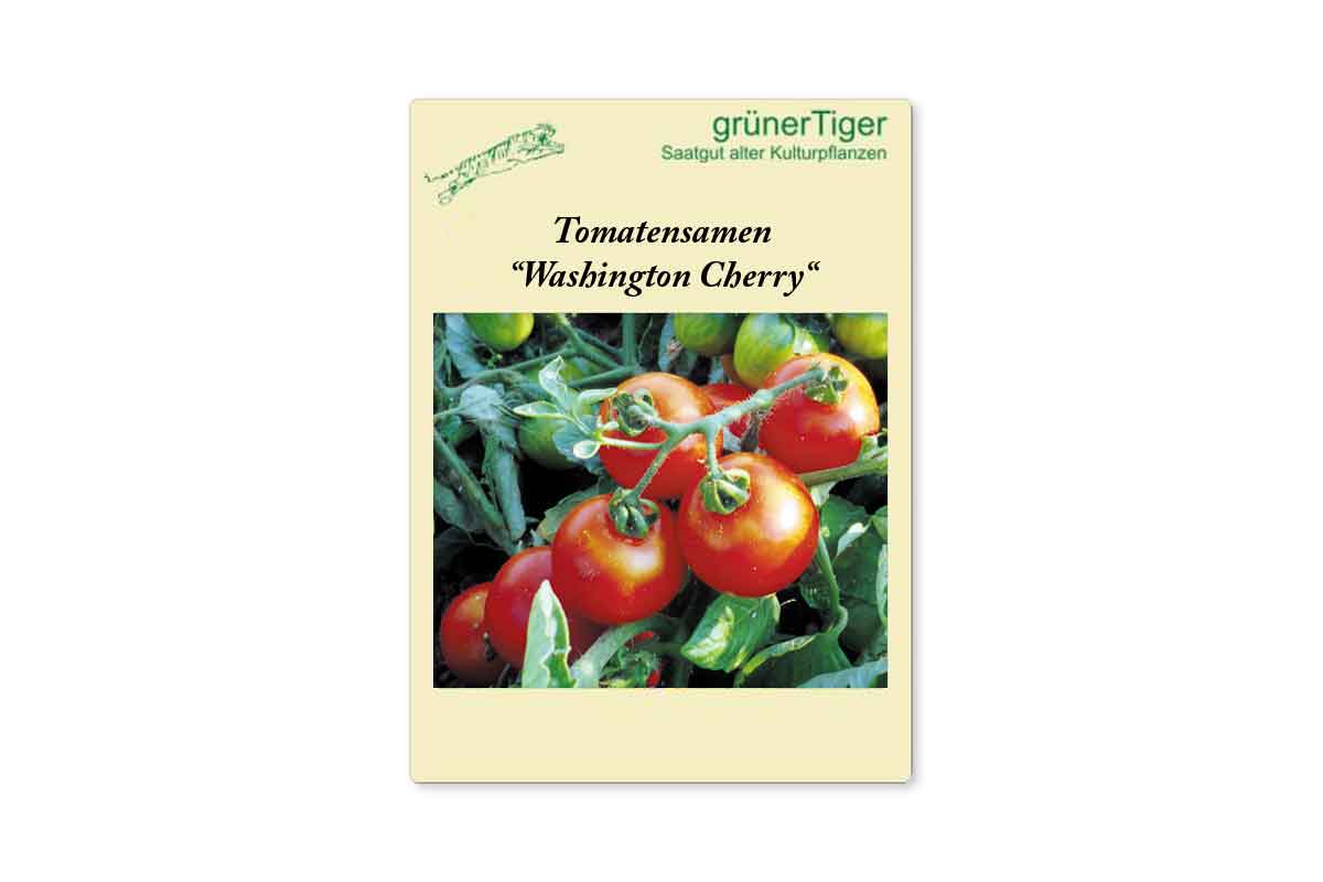 Samen fÃ¼r Rote Stock-Obsttomate Washington Cherry