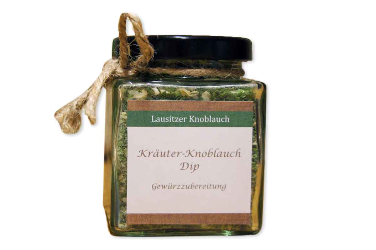 Lausitzer Knoblauch - KrÃ¤uter-Knoblauch Dip GewÃ¼rzzubereitung -
