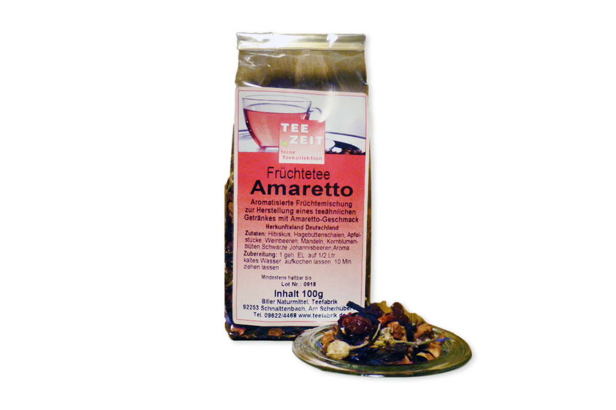 Früchtetee Amaretto